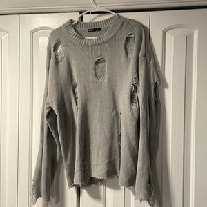 Men’s sweater SHEIN gray size large